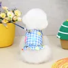 Colarinhos de cachorro colete pet arnês de peito de saia roupas andando acessórios ao ar livre yorkshire gato filhote de cachorro colarinho para cães pequenos verão verão