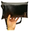 Damska torba na talię z prawdziwej skóry Projektant Fanny Pack Marka Klasyczna srebrna klamra Moda Luksusowe torby na pasek Solidne Bumbags