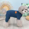 Odzież dla psa Cat Ubranie bawełniane sweter płaszcze kombinezonu chihuahua odzież zimowa płaszcz kurtka z kapturem piżamą kociak kostium szczeniaka