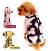 ペットのための犬のアパレル子犬服ラグジュアリージッパージャケットスモールビッグXXLアニマルペット冬ウォームダウンヨークシャーダックスファンドキャット製品