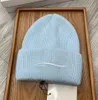 남자 가을 겨울 니트 스컬 캡 단위 따뜻한 모직 캡 클래식 커프 브랜드 비니 모자 여성 모자 따뜻한 보닛 캐주얼 모자