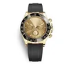 Herrenuhren, 41 mm, automatische mechanische Uhr, Gummi-Armband, klassische Mode-Armbanduhr, Business für Herren, Armbanduhren, Festival-Geschenk, Montre De Luxe