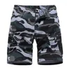 Pantalons pour hommes Camouflage Mens Shorts Summer Cotton US Size Loose Cargo Jogging Tactics Casual Calf-Length