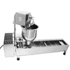 Bread Makers Commercial Electric Fully Automatic Single Row Donut Fryer Machine 220V/110V Kitchen Cooking Appliance