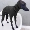 Dog Apparel Autum Greyhound Clothes Thin High-neck Four-legged Solid Color Stretch Comfortable Italian