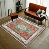 Carpets Fashion Retro Vintage European American Ethnic Floral Style Door/Kitchen Mat Living Room Bedroom Bedside Area Rug Decor Carpet