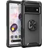 SUCKSUSKT Tungt skyddande telefonfodral släpp Test Magnetic Kickstand Car Mount Holder för Google Pixel 6/Pixel 6 Pro