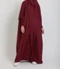 ملابس عرقية رمضان عيد الصلاة المسلمين لباس النساء أبيا جيلباب الحجاب الطويل خيمار روب أبياس الإسلام نقاب ديلابا بوركا