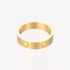 Copie de marque en or Golden Diamond Ring Mens promesse Promesse en acier inoxydable Bande de doigts Natural Stone Brossales Designer Jewlerery pour femmes Cadeau de mariage