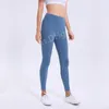 Fahion Designer Tinta unita Donna Pantaloni da yoga Vita alta Sport Abbigliamento da palestra Leggings Elastico Fitness Lady Complessivo Collant completo Allenamento S1102