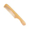 Outils de maquillage jetable antistatique en bambou en bois de peigne en bois brosse à éventail brosse cheveux et massage de beauté pour l'hôtel