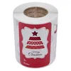 Gift Wrap 250pcs/Roll Santa Claus Snowman Labels Anpassade inneh￥llsklisterm￤rken f￶r julkakor F￶rpackningsp￥sar Sticker levererar CP2858