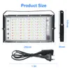 RGB LED Floodlight 100W LEDs Floodlight Colour Changing Remote Control 16 Colours 4 Modes DIY Flash Mode Dimmable IP65 Waterproof Outdoor Indoor Tree Party Garden