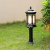 Chinese Style Outdoor Waterproof Aisle Garden Villa Landscape Courtyard Lawn Lamp Rural Community