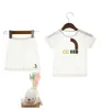 Pantalon de créateur pour enfants Set Baby Boys Girl Coton Coton Short Shirt Short Short