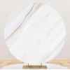 Party Decoration Round Simulation Marble Stripes Wedding Children's Birthday Decorations Wall Bakgrunder Anpassad bakgrundsh￤ndelse