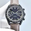 BF Top Mens Watch 9300Mechanical Movement Watches Sapphire Scratch Resistant Glass Super Luminous espessura 17,2 mm