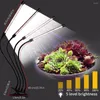 Grow Lights LED Light White Full Spectrum USB Lamp Clip-On Phytolamp för växthusväxter Plantor Blommor inomhusbox D30