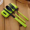 Dijkartikelen Sets Folding Travel Set Tabree Tare Cursly Fork Chopsticks For Kids Bento Lunch Box Accessories Jan88