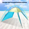 Zelte und Unterkünfte im Freien Camping Zelt Reisen Ultraleichte Strand gegen UV -Sonnenschutz Fischerei Wanderung Picknick -Schutz 2.1 2.3 1,6 m