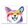 Tapis dessin animé Animal chien imprimé pour salon chambre petits tapis enfants décoration tapis doux flanelle tapis de chevet tapis