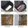 Backpack Cheetah Brown Hidden Leopard Graphic Casual Backpacks Boy Camping Soft School Bags Colorful Rucksack