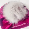 Hats 2022 Arrival 10pcs/lot Baby Turban Spring Autumn Children Velvet Caps Kid Beanie Pompom Fur Hat Warm Girl