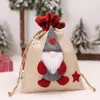 Decorações de Natal Gnome Gift Gift Bag Festival Party Festy Packaging Pouch para crianças meninos meninos Biscoit Candy Wholesale