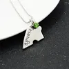 Pendant Necklaces 4pcs/set Friend Forever And Ever BFF Necklace Set 4 Pieces Heart Shape Puzzle Hand Stamped Friendship Jewelry