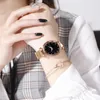 New TikTok Same Style Starry Sky Women's Watch Magnet Magnet Milan Mesh Strap Watch One Piece Drop Fashion Watch3048