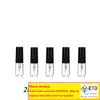 Mini frasco de spray portátil em garrafas de vidro de perfume vazio Acessórios para viagens de perfume atomizador 2ml 3ml 5ml 10ml oz