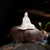 Fragrance Lamps Retro Classic Ceramic Craft Zen Incense Burner Home Decoration Smoke Backflow Pedestal Mini Types