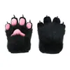 Fournitures de fête Fursuite gants à griffes d'animaux faits à la main accessoires de vêtements de jeu de rôle cosplay pieds d'animaux en peluche chaussettes outils LT114