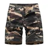 Pantalons pour hommes Camouflage Mens Shorts Summer Cotton US Size Loose Cargo Jogging Tactics Casual Calf-Length