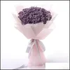 Ghirlande di fiori decorativi Ghirlande di fiori decorativi Gypsophila Bouquet di fiori secchi naturali Immortale San Valentino Compleanno Hol Dhhto