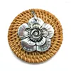 Charms Forma da flor Shell Mãe de pingente de pérola pingente de água doce natural Jóias Diy Jóias Fazendo Charm Acessório