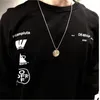 Hänge halsband enkelt mönster halsband liten lyx hip hop street unisex modekedja kedja