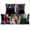 Cuscino Vampire Movie Cover Confortevole Custodie in peluche corte 45x45cm Sedia per auto Divano decorativo per la casa SJ-140