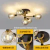 Chandeliers Nordic Light Luxury Magic Bean Ceiling Lamp Postmodern Minimalist Creative Dining Room Living Lighting Bedroom