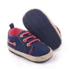 Primi camminatori Primavera Autunno Scarpe da bambino in tela per bambini Mocassini Scarpe da ginnastica per culla antiscivolo Casual Ragazzi