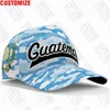 Ball Caps Guatemala Baseball Cap Nome Custom Nome Numero Team Cappelli puntati GTM Country Travel Nation Guatemalta