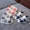 Chaussures de premiers pas pour bébés, couleurs mélangées, lavables, unisexes, mignonnes garçons et filles, sandales d'été pour tout-petits