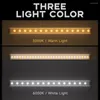 Lampes de table magnétiques suspendus veilleuses dortoir 3 couleurs gradation lampe de bureau pour étude USB Rechargeable armoire chambre LED