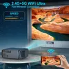 Projectors WIMIUS 4K 5G WiFi Bluetooth Full HD Native 1080p 15000 Contrast 4P4D Keystone Outdoor Video K8 221020