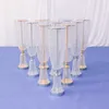 Crystal Centerpiece Decor Flower Stand Metal Flowers Vase Table Center Piece Wedding Dining Tables Decoration Party Event Decor Imake448