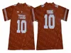 Texas Longhorns College Football Jersey Arch Manning Bijan Robinson Quinn Ewers Hudson Card Xavier Worthy Roschon Johnson Whittington Vince