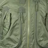 Herrjackor MA1 Bomberjackor Herr Vattentät Pilot Baseball Coat Man Army Air Force Standcollar Big Pocket Causal Jacka Höst Vår 221021