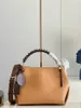 M56073 Beaubourg Hobo MM Tote Bag Geperforeerde Monogrammen Koeienhuid Gevlochten Handvat Handtas Ontwerpers Luxe Dames Schoudertas