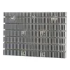 Kühlungen Customisierte pulverbeschichtete elektronische Kühlkörper Aluminiumprofil für Leistungsverstärker Extrusion Aluminium 2010120bf