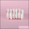 Esponjas aplicadores de algodão esponjas Aplicadores de algodão Bethy Beauty Pure Poff Makeup para fundação com cinta mistura de loo dhq5m